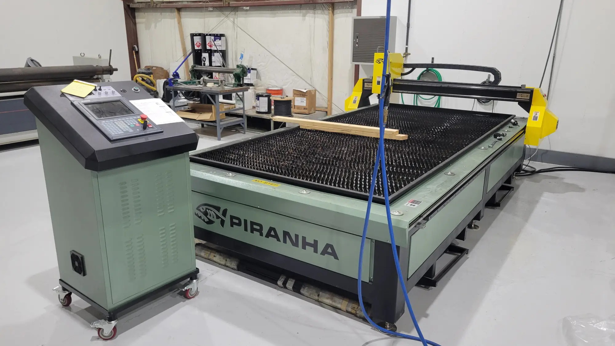 An image of a CNC Plasma Cutting Machine